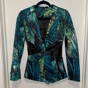 Two piece tropical set. Size small